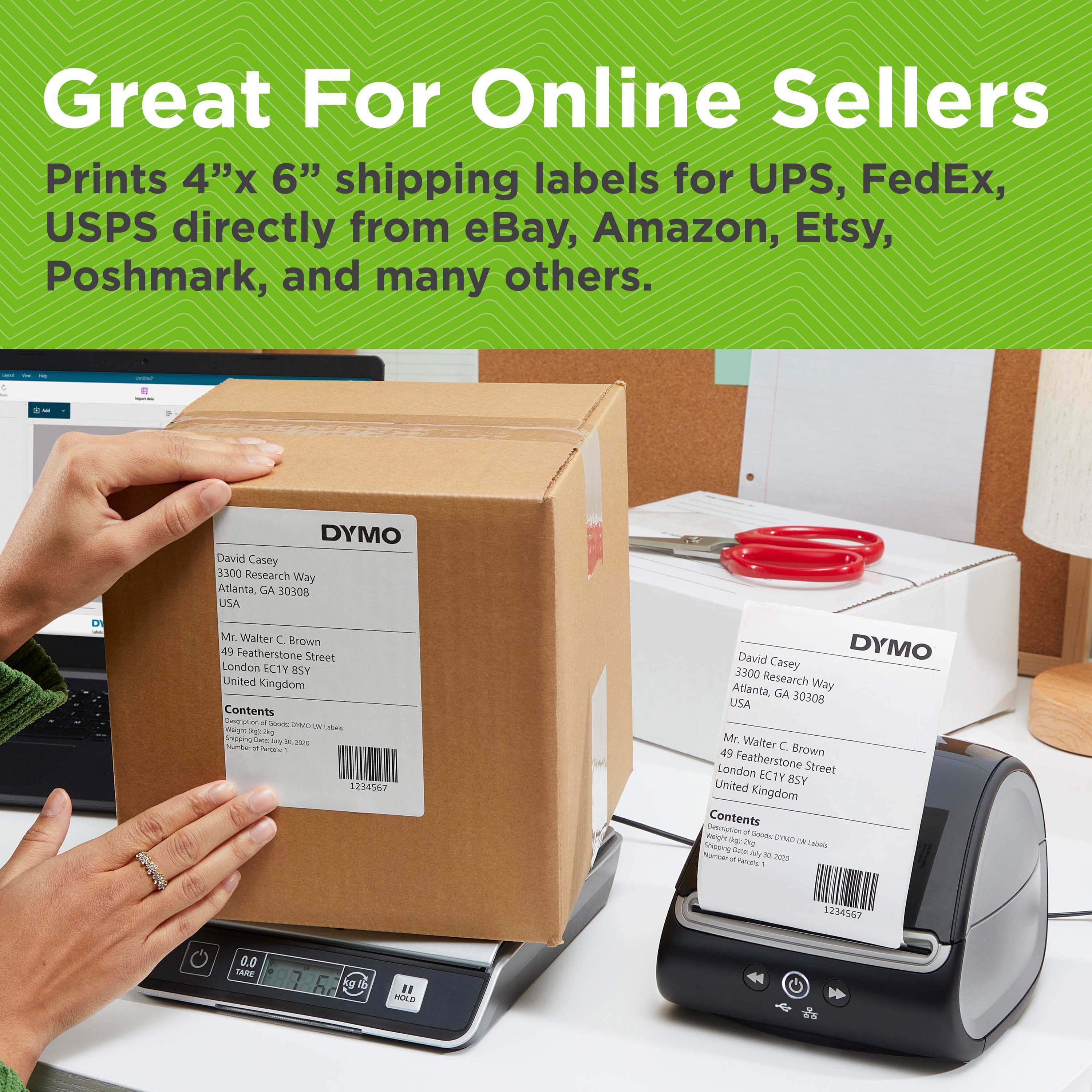 ����� ������ ���� ����� ����� ������  DYMO LabelWriter� 5XL 
