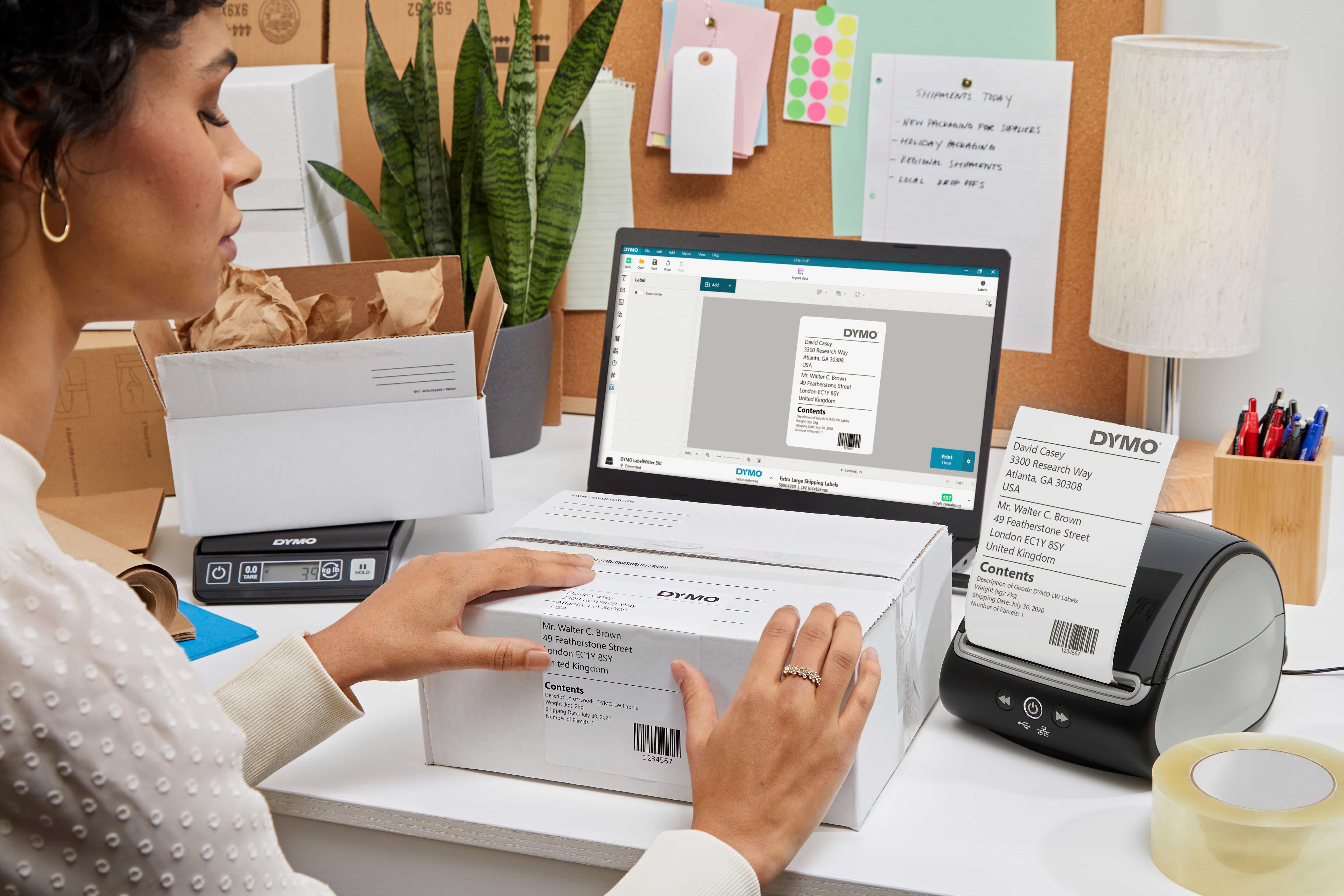 ����� ������ ���� ����� ����� ������  DYMO LabelWriter� 5XL 