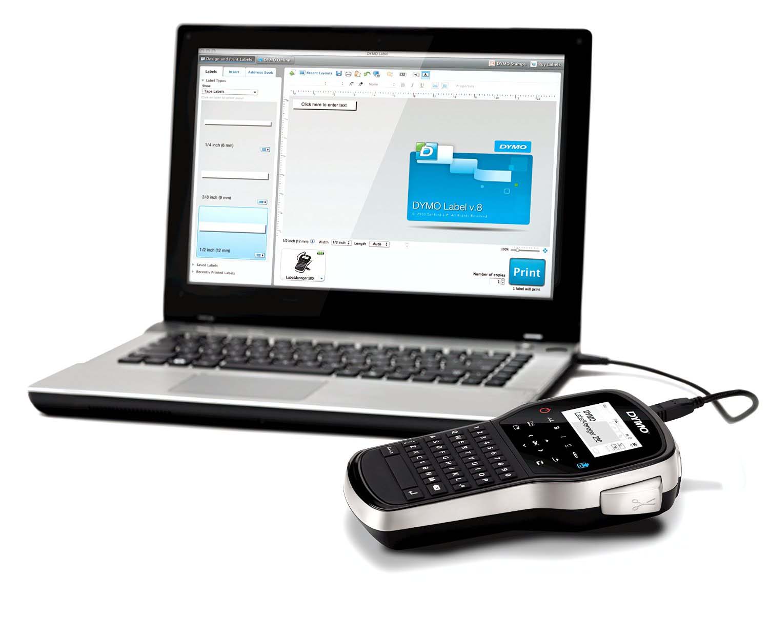 ����� ������ ����� - LabelManager� 280 - USB